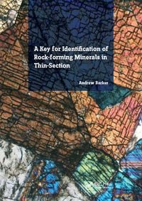 Produktbild: A Key for Identification of Rock-Forming Minerals in Thin Section