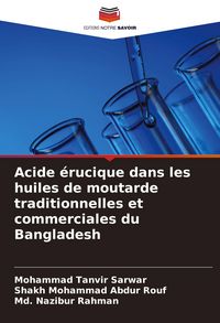 Produktbild: Acide &eacute;rucique dans les huiles de moutarde traditionnelles et commerciales du Bangladesh