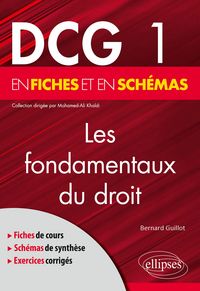 Produktbild: DCG 1 - Les fondamentaux du droit en fiches et en sch&eacute;mas