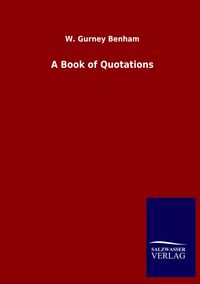 Produktbild: A Book of Quotations