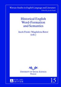 Produktbild: Historical English Word-Formation and Semantics