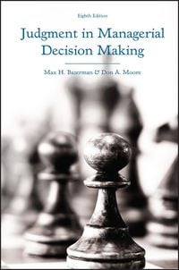 Produktbild: Judgment in Managerial Decision Making