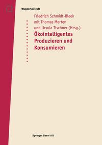 Produktbild: &Ouml;ko-intelligentes Produzieren und Konsumieren