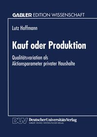 Produktbild: Kauf oder Produktion