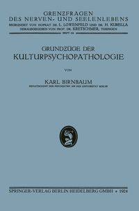 Produktbild: Grundz&uuml;ge der Kulturpsychopathologie