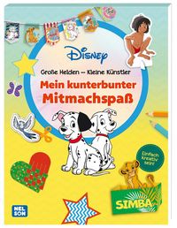 Bild vom Artikel Disney Klassiker: Große Helden - Kleine Künstler: Mein bunter Mitmachspaß vom Autor 