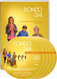 Produktbild: Rondo. Musiklehrgang f&uuml;r die Grundschule - Neubearbeitung / RONDO 3/4 - Lieder und Musikst&uuml;cke