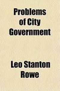Produktbild: Problems of City Government