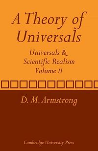 Produktbild: A Theory of Universals