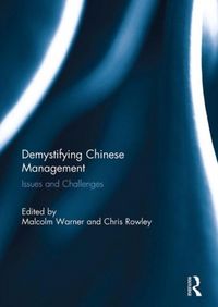 Produktbild: Demystifying Chinese Management