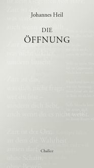 Produktbild: Die &Ouml;ffnung