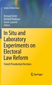 Produktbild: In Situ and Laboratory Experiments on Electoral Law Reform
