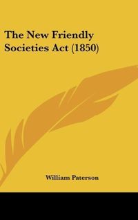Produktbild: The New Friendly Societies Act (1850)