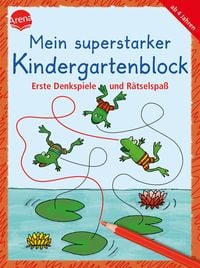 Produktbild: Mein superstarker Kindergartenblock. Erste Denkspiele und R&auml;tselspa&szlig;