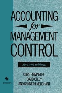 Produktbild: Accounting for Management Control
