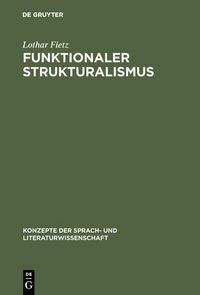 Produktbild: Funktionaler Strukturalismus