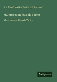 Produktbild: &iquest;uvres compl&eacute;tes de Tacite