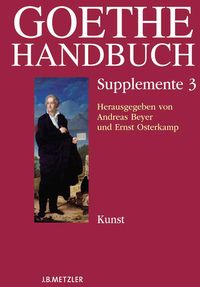 Produktbild: Goethe-Handbuch Supplemente