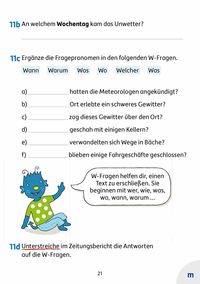Deutsch 4. Klasse Übungsheft - Besser lesen