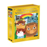 Produktbild: Mudpuppy: The Wonderful Wizard of Pawz Bookish Cats 100 Piec