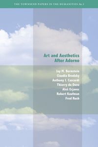 Produktbild: Art and Aesthetics After Adorno
