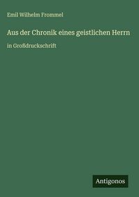 Produktbild: Aus der Chronik eines geistlichen Herrn