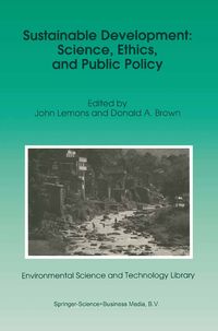 Produktbild: Sustainable Development: Science, Ethics, and Public Policy