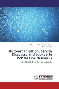 Produktbild: Choudhary, M: Auto-organization, Service Discovery and Looku