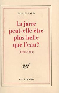 Produktbild: La jarre peut-elle &ecirc;tre plus belle que l'eau