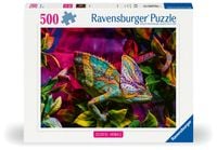 Produktbild: Erwachsenenpuzzle "Colorful Animals" 500 Teile - Cham&auml;leon