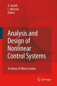 Produktbild: Analysis and Design of Nonlinear Control Systems