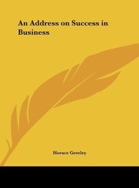 Produktbild: An Address on Success in Business