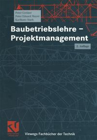 Produktbild: Baubetriebslehre - Projektmanagement