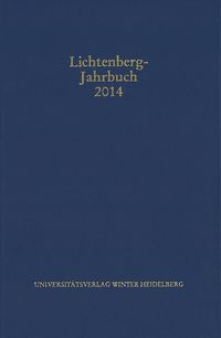 Produktbild: Lichtenberg-Jahrbuch 2014