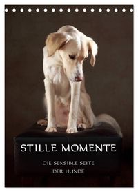 Produktbild: Stille Momente - Die sensible Seite der Hunde (Tischkalender 2026 DIN A5 hoch), CALVENDO Monatskalender