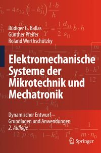 Produktbild: Elektromechanische Systeme der Mikrotechnik und Mechatronik