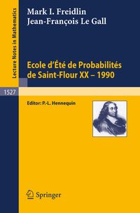 Produktbild: Ecole d'Ete de Probabilites de Saint-Flour XX - 1990