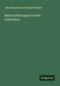 Produktbild: Meine Erfahrungen bei 600 Diabetikern