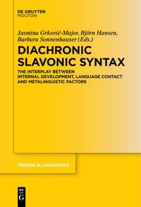 Produktbild: Diachronic Slavonic Syntax