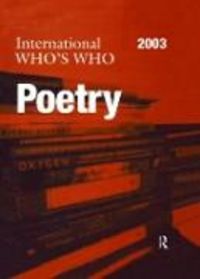 Produktbild: International Who's Who in Poetry 2003