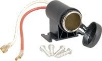 Produktbild: HP Autozubeh&ouml;r KFZ-Steckdose Aufbau Belastbarkeit Strom max.=15A 12 V, 24V