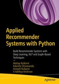 Produktbild: Applied Recommender Systems with Python