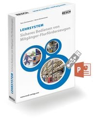Produktbild: Lehrsystem "Sicheres Bedienen von Mitg&auml;nger-Flurf&ouml;rderzeugen"