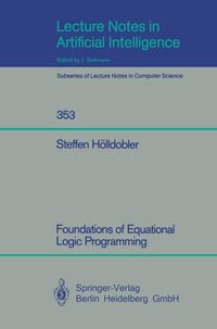 Produktbild: Foundations of Equational Logic Programming