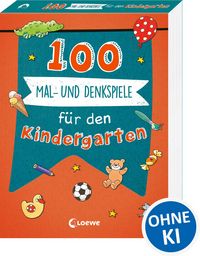 Produktbild: 100 Mal- und Denkspiele f&uuml;r den Kindergarten