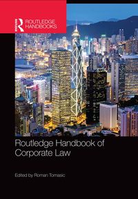 Produktbild: Routledge Handbook of Corporate Law