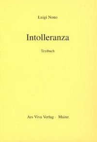 Produktbild: Intolleranza 1960