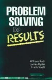 Produktbild: Roth, W: Problem Solving For Results