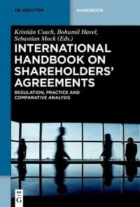 Produktbild: International Handbook on Shareholders&acute; Agreements