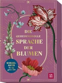 Produktbild: Die geheimnisvolle Sprache der Blumen &ndash; 50 Orakelkarten f&uuml;r das ganze Jahr